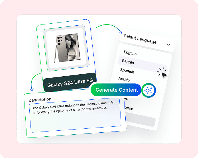 Set Language & Description