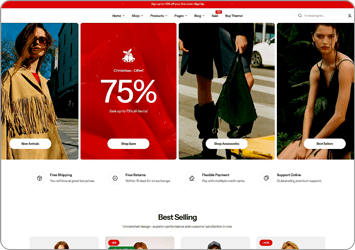 ZOYEQ Template 07 storefront preview