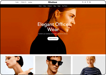 ZOYEQ Template 08 storefront preview