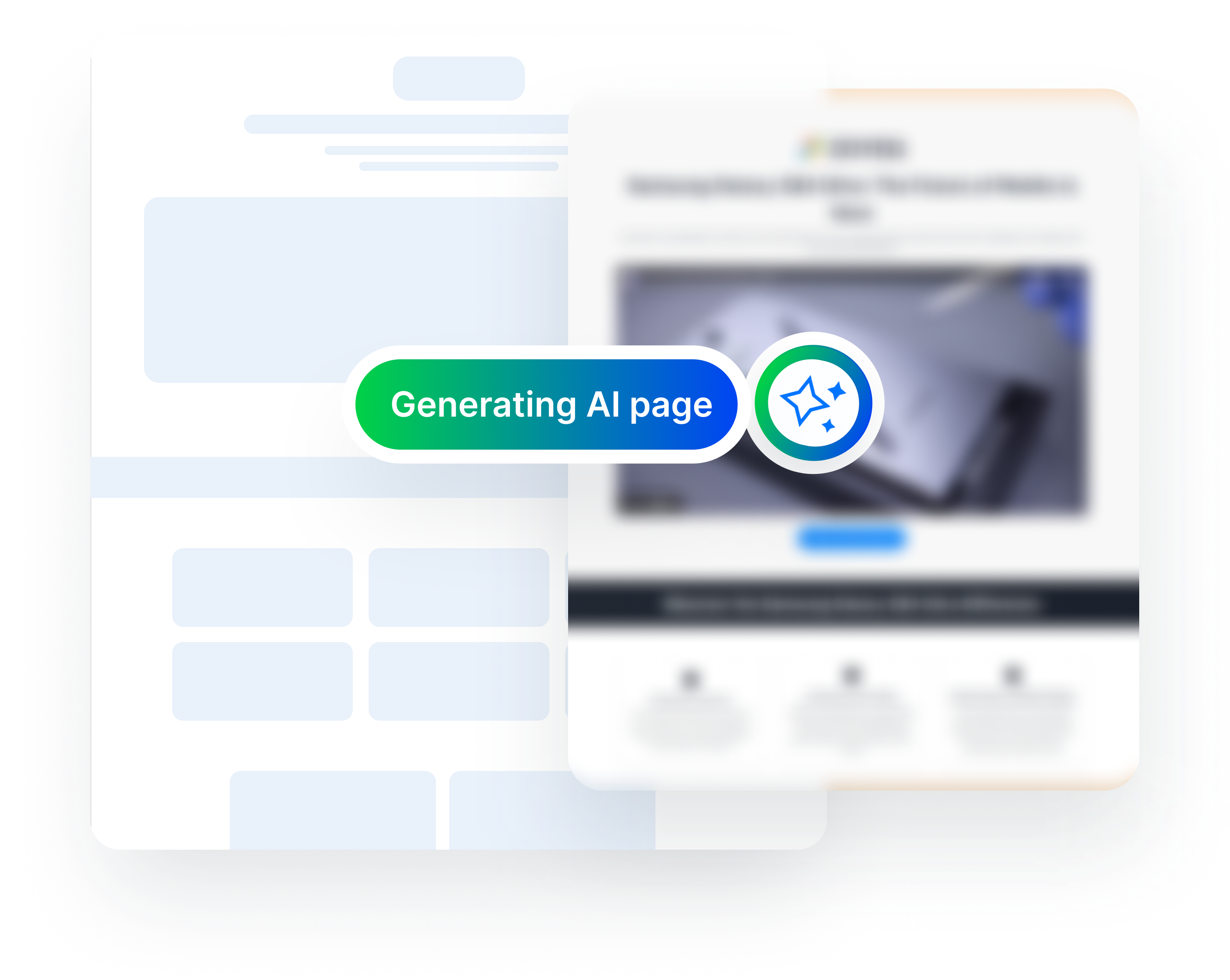 Let AI design your perfect layout page